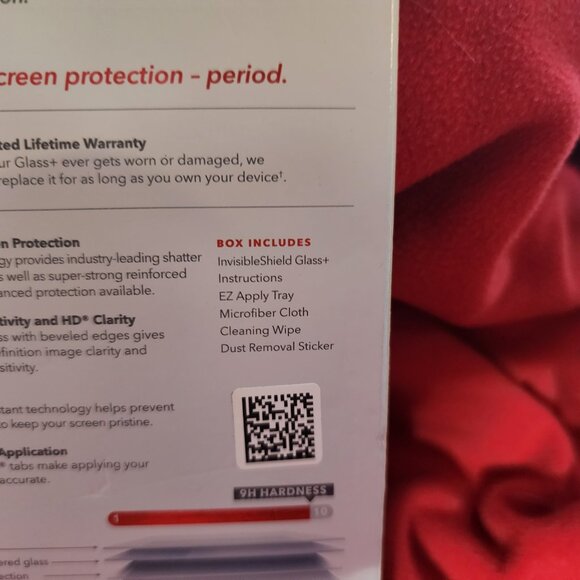 Invisible Shield Glass+ Extreme Impact and Scratch Screen Protector for iPhone X - Picture 12 of 16